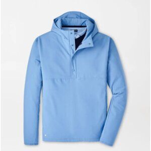 PETER MILLAR Crown Crafted Approach Insulated Half Snap Hoodie Size XL